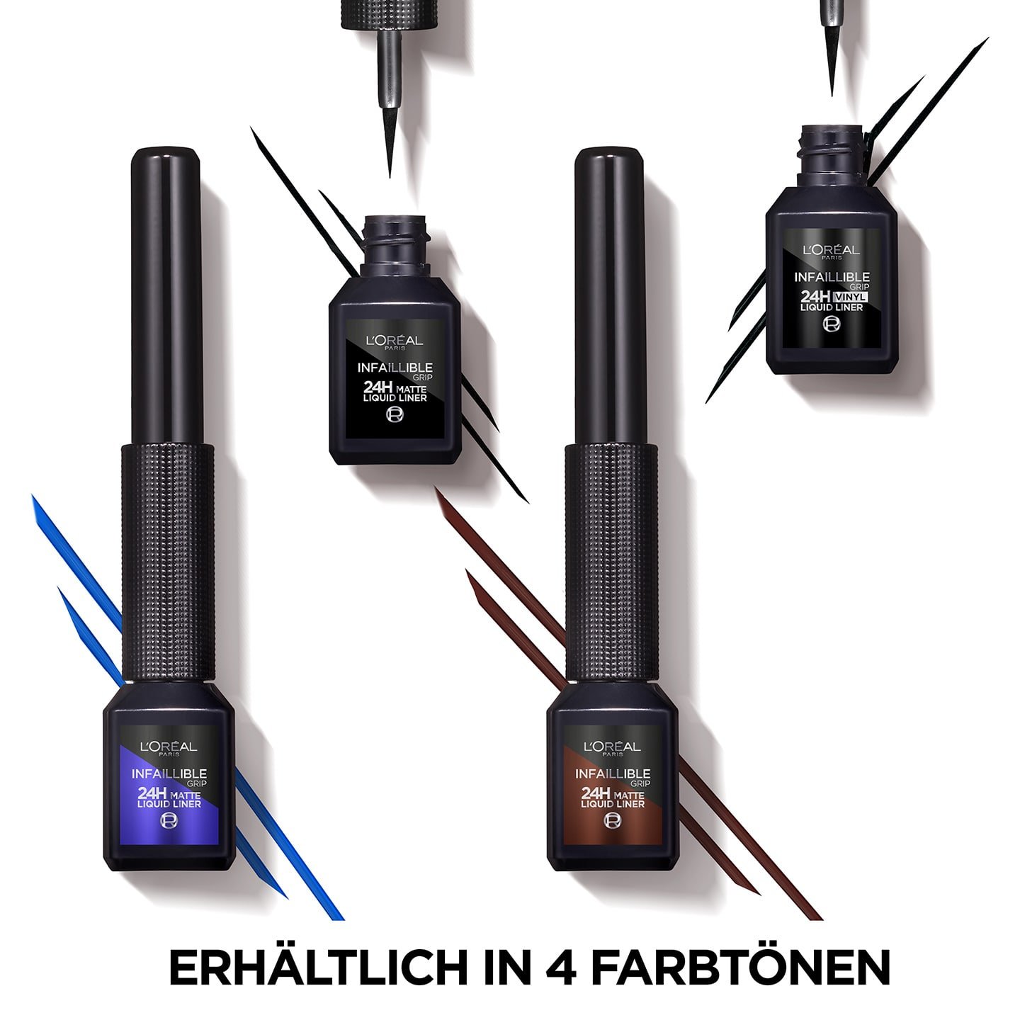 Infaillible Automatic Grip 24H erhältlich in 4 Farbtönen